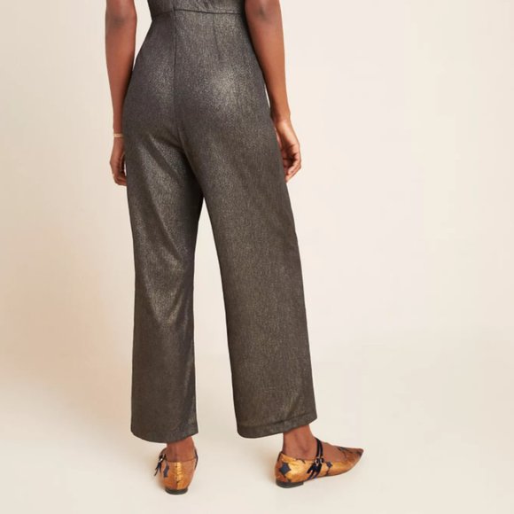 NEW! Pandita Metallic Jumpsuit Anthropologie - Picture 7 of 15